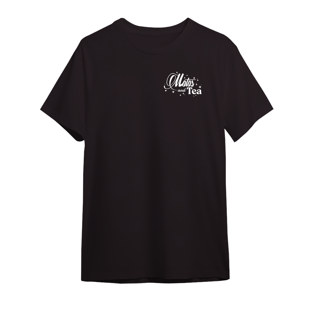 Moto's & Tea Shirt (Vertical)